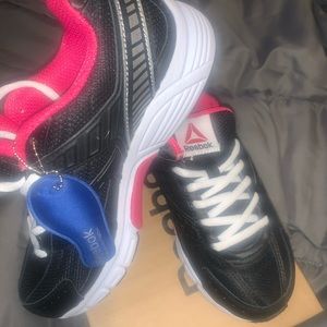 Reebok Pink & Black Memory Foam